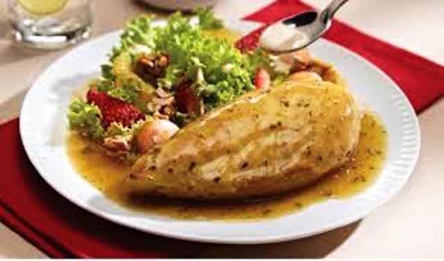 39. Pechugas de pollo hierbas